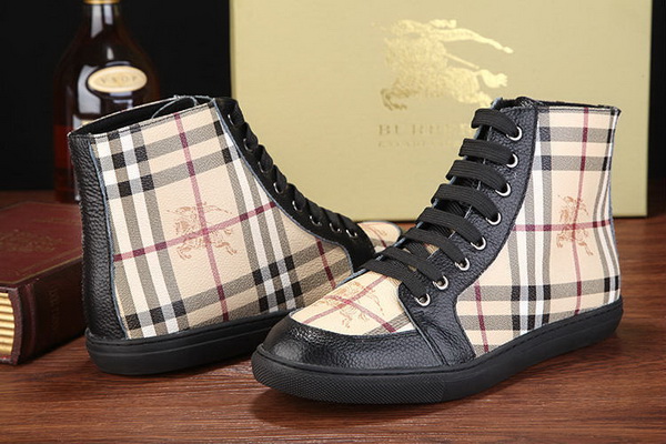 Burberry High-Top Fashion Men Shoes--006